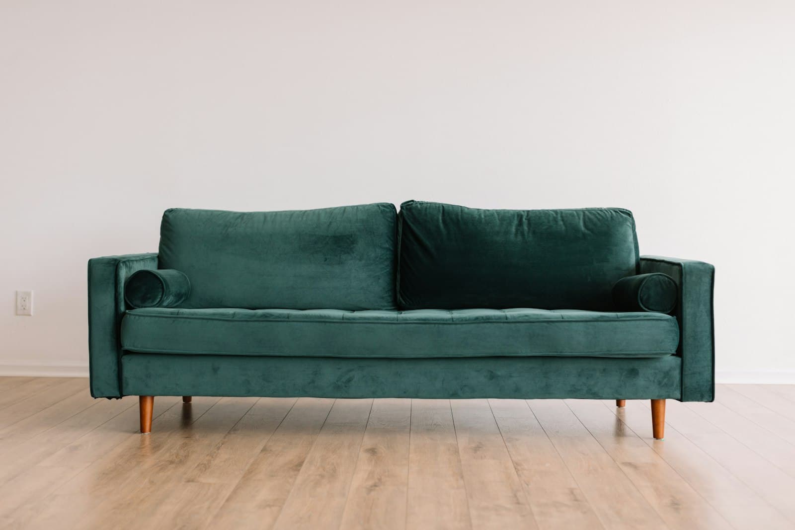 Upholstery cleaning for a modern sofa